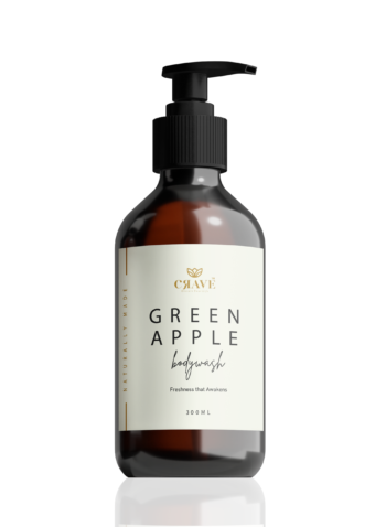 Crave Green Apple Body Wash | Enriched with Aloe Vera, Apple & Cucumber Extracts | Refreshing & Nourishing Formula for All Skin Types – 300ml